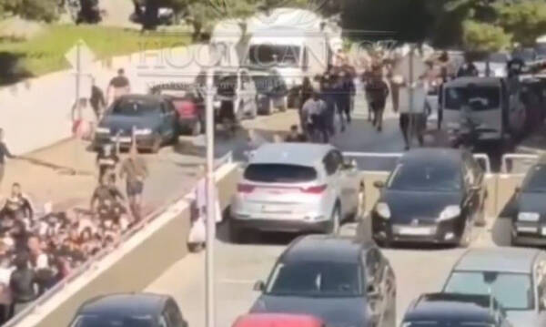 Τρόμος στην Κροατία: Μεγάλης έκτασης επεισόδια πριν το Χάιντουκ – Ντινάμο Ζάγκρεμπ