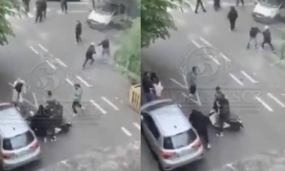 Άγρια επεισόδια στο Βέλγιο: Οπαδός της Άντερλεχτ πάτησε με μηχανάκι φίλο της Μπριζ - Βίντεο