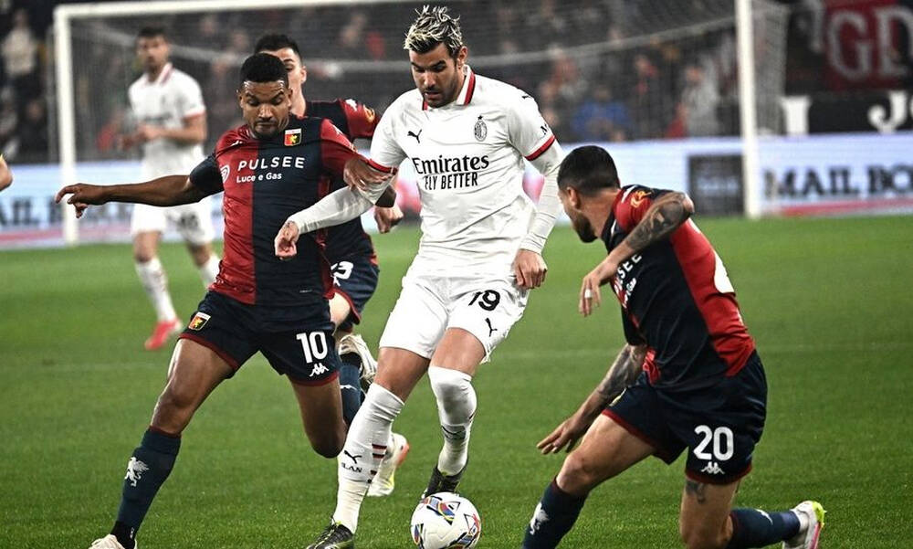 Serie A: Ανατρεπτικό «διπλό» για Μίλαν στη Γένοβα