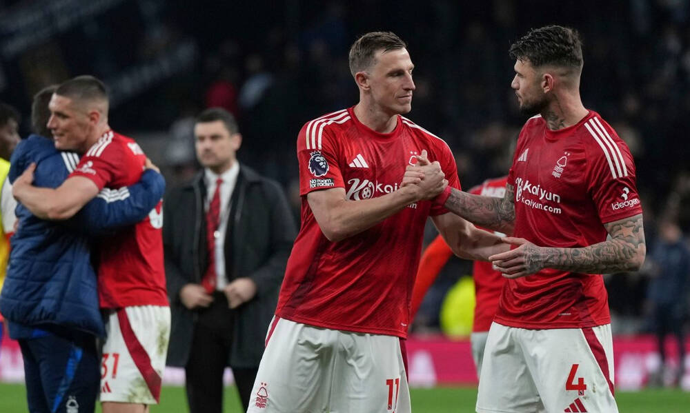 Premier League: Απομακρύνεται το Champions League για τη Νότιγχαμ