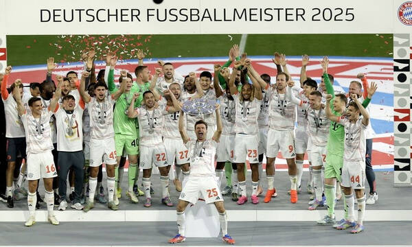 Bundesliga: Συγκινητικό αντίο της Μπάγερν στον Μίλερ - Υποβιβάστηκε η Μπόχουμ του Μασούρα