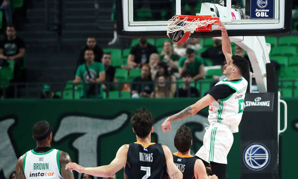 Παναθηναϊκός AKTOR - Προμηθέας Π. 101-69: 1-0 και πάει Πάτρα να "τελειώσει" τη δουλειά
