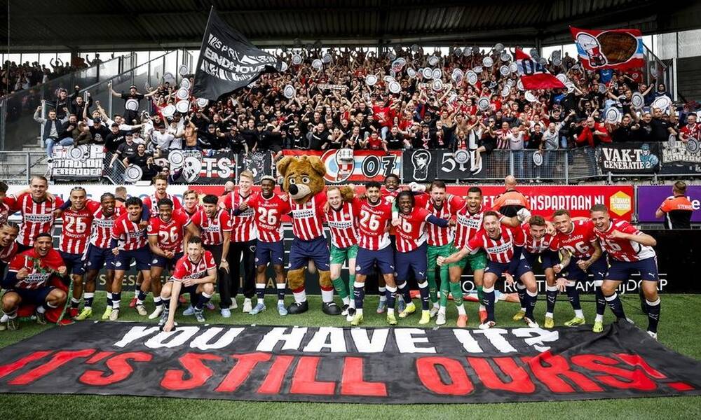 Ολλανδία: H PSV Αϊντχόφεν πήρε τον τίτλο μέσα από τα χέρια του Άγιαξ με επική ανατροπή