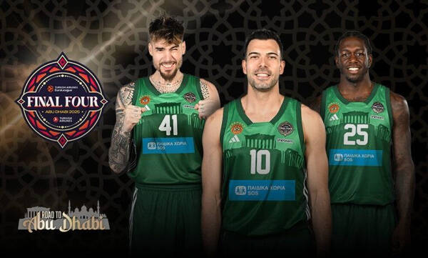 Final Four: Με τα «Παιδικά χωριά SOS» στη φανέλα ο Παναθηναϊκός AKTOR