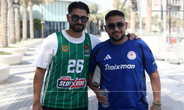 Euroleague Final Four 2025: Μαζί Παναθηναϊκοί και Ολυμπιακοί στο Άμπου Ντάμπι