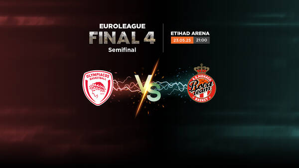 Euroleague Final Four 2025: LIVE Ολυμπιακός - Μονακό, ο δεύτερος ημιτελικός στο Άμπου Ντάμπι
