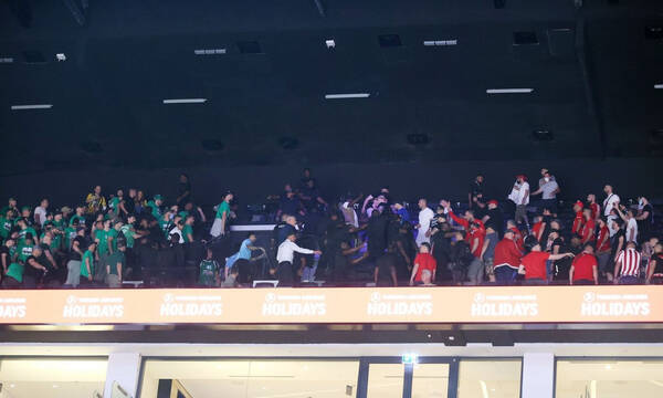 Euroleague Final Four 2025: Απειλήθηκε σύρραξη στο «Etihad Arena»