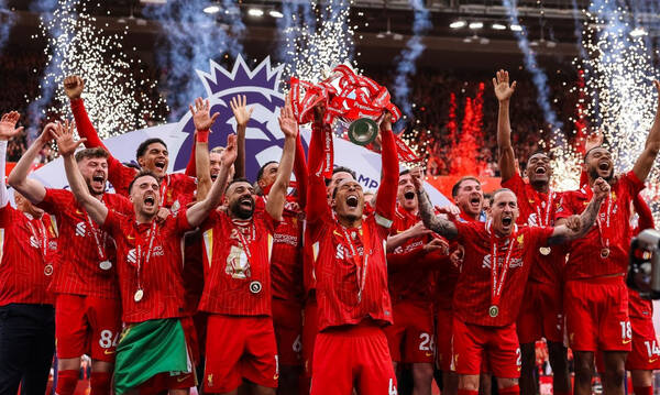 Premier League: Η απονομή του τίτλου στη Λίβερπουλ