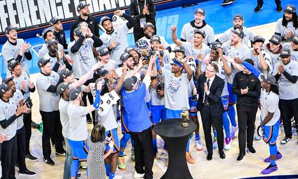 NBA: Πρωταθλητές στη Δύση μετά από 13 χρόνια οι Θάντερ - Τα highlights και η απονομή