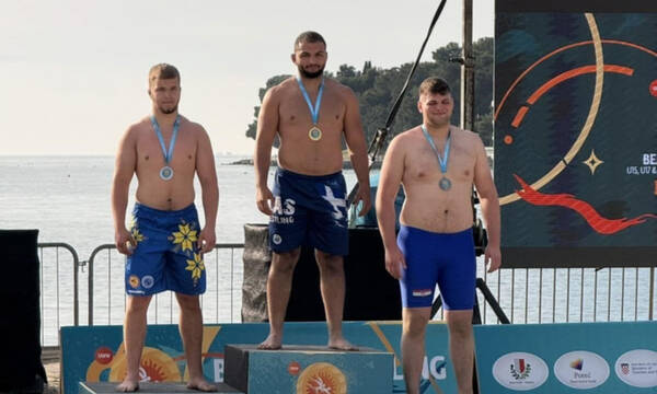 Πρωταθλητής Ευρώπης στο Beach Wrestling ο Αγγελος Αποστολίδης