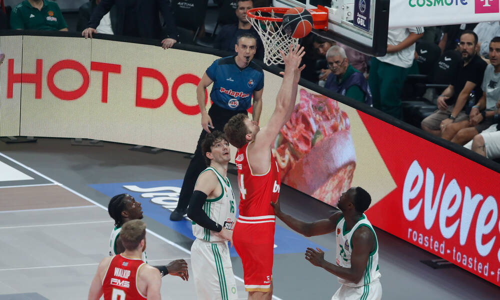 LIVE Παναθηναϊκός AKTOR - Ολυμπιακός 88-99: «Break» με… σπρώξιμο στο ΟΑΚΑ