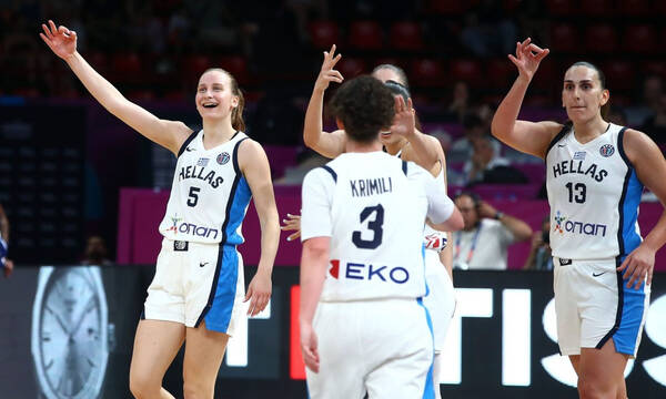 Eurobasket Γυναικών: «Περίπατος» για την Ελλάδα στην πρεμιέρα κόντρα στην Ελβετία