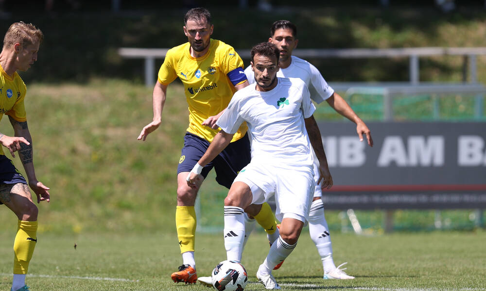 Παναθηναϊκός – Μέταλιστ 3-0: Φιλική «τριάρα» με όμορφη ασίστ Τσιριβέγια