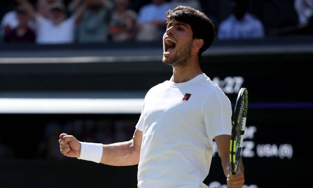 Wimbledon: Στον τελικό για τρίτη σερί χρονιά ο Αλκαράθ