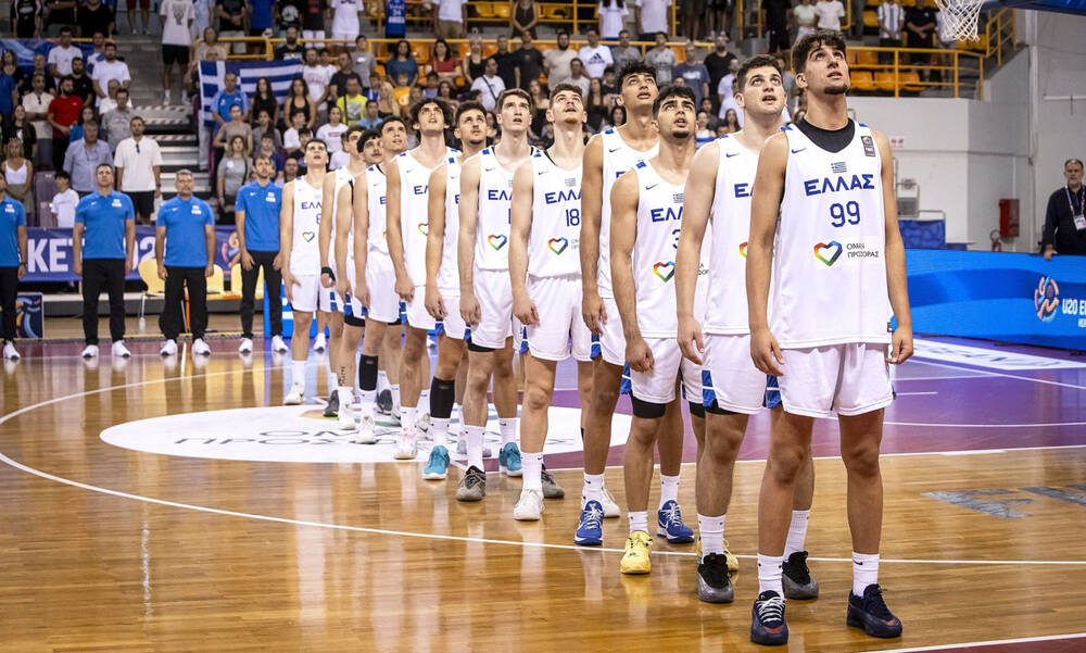 Εθνική Ελλάδος U20: Κόντρα στη Γαλλία στα προημιτελικά
