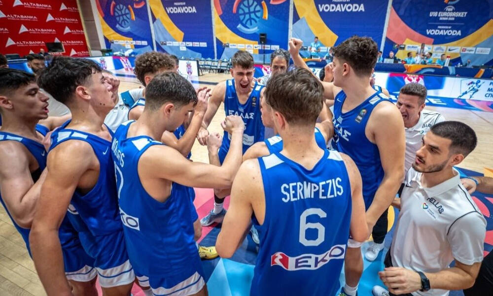 Eurobasket U18: Ξέσπασε πάνω στα Σκόπια η Ελλάδα