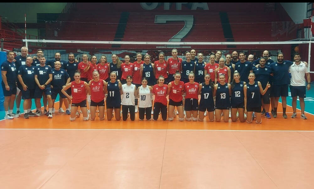 Βόλεϊ: Δεύτερη φιλική νίκη επί της Σλοβακίας για την Εθνική Γυναικών