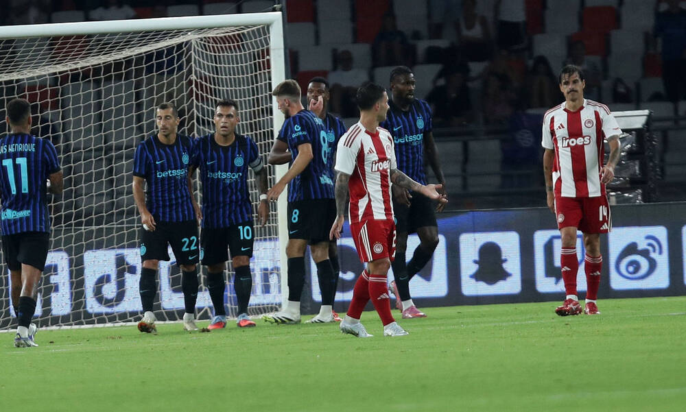 Ίντερ – Ολυμπιακός 2-0: Ανώτεροι οι «νερατζούρι» στην πρόβα τζενεράλε των Πειραιωτών