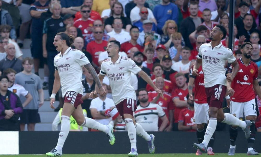 Premier League: Στην Άρσεναλ το πρώτο ντέρμπι της σεζόν, 1-0 τη Γιουνάιτεντ