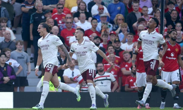 Premier League: Στην Άρσεναλ το πρώτο ντέρμπι της σεζόν, 1-0 τη Γιουνάιτεντ