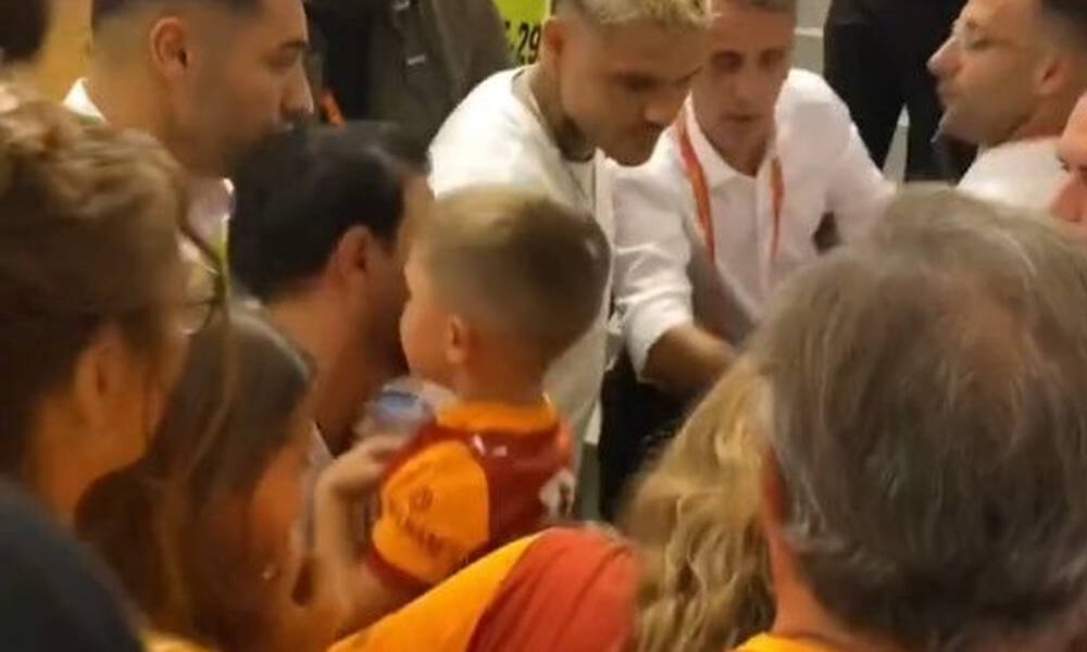 Χαμός με τον Μάουρο Ικάρντι: Κουτούλησε οπαδό της Γαλατάσαραϊ – Δείτε βίντεο