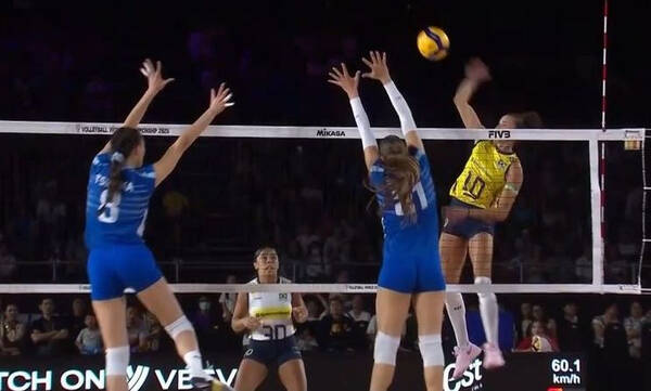Παγκόσμιο Πρωτάθλημα βόλεϊ: Το μεγαθήριο της Βραζιλίας «λύγισε» την Εθνική γυναικών