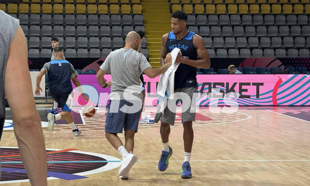 Eurobasket 2025: Η Εθνική πραγματοποίησε την πρώτη της προπόνηση στην Κύπρο