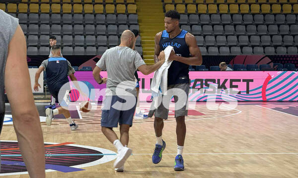 Eurobasket 2025: Η Εθνική πραγματοποίησε την πρώτη της προπόνηση στην Κύπρο