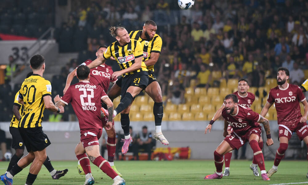 LIVE ΑΕΚ – Αστέρας AKTOR: Η αναμέτρηση της «OPAP Arena» για τη 2η αγωνιστική της Super League