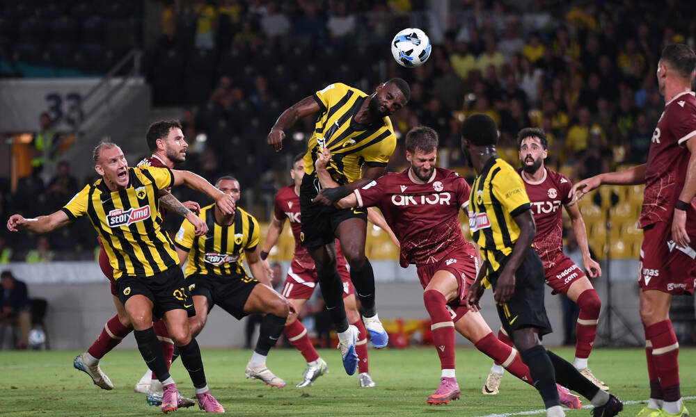 Super League: Τα highlights του ΑΕΚ – Αστέρας AKTOR