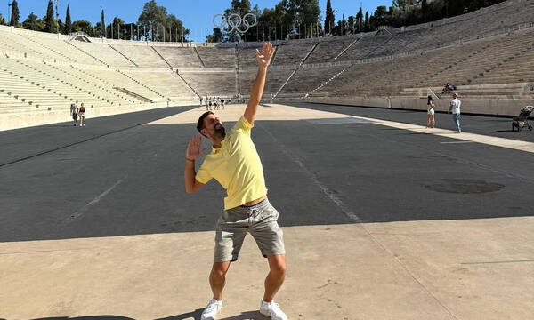 Ο Νόβακ Τζόκοβιτς στο Παναθηναϊκό Στάδιο: «Το πιο ιστορικό αθλητικό κέντρο στον κόσμο»