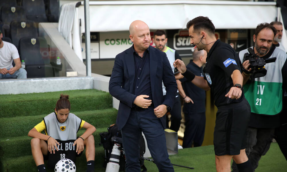 ΑΕΚ, Νίκολιτς: «Δεν θα ήθελα να σχολιάσω τη διαιτησία γιατί υπάρχει κίνδυνος τιμωρίας»