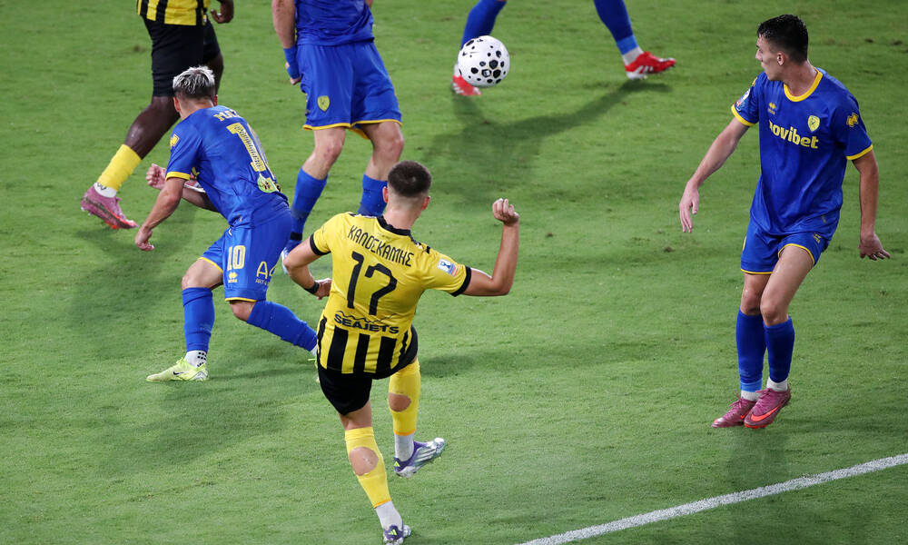 AEK: Ο Καλοσκάμης μοιάζει σαν να είναι απλά στην αφετηρία – «Όταν έβαλα το γκολ ανατρίχιασα»