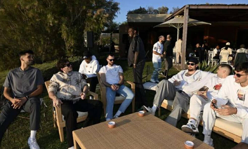 Παναθηναϊκός AKTOR: Τραπέζι στο Σούνιο, δίπλα στο τραπεζάκι (pics)