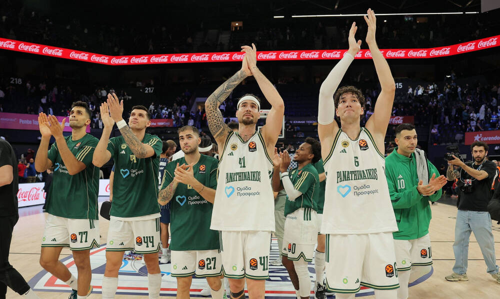 EuroLeague Βαθμολογία: Στο 4-1 ο Παναθηναϊκός AKTOR και κορυφή για το «τριφύλλι»