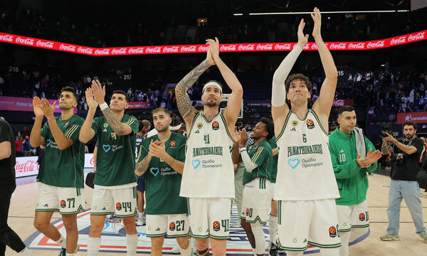 EuroLeague Βαθμολογία: Στο 4-1 ο Παναθηναϊκός AKTOR και κορυφή για το «τριφύλλι»