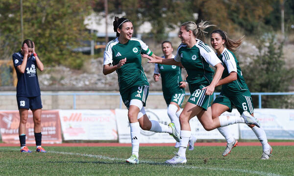 Ποδόσφαιρο Γυναικών: Τεσσάρα του Παναθηναϊκού στα Τρίκαλα