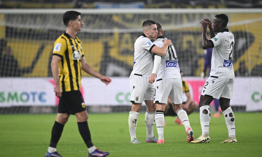 Super League Βαθμολογία: Κορυφή για τον ΠΑΟΚ, υποχώρησε στο -8 ο Παναθηναϊκός 