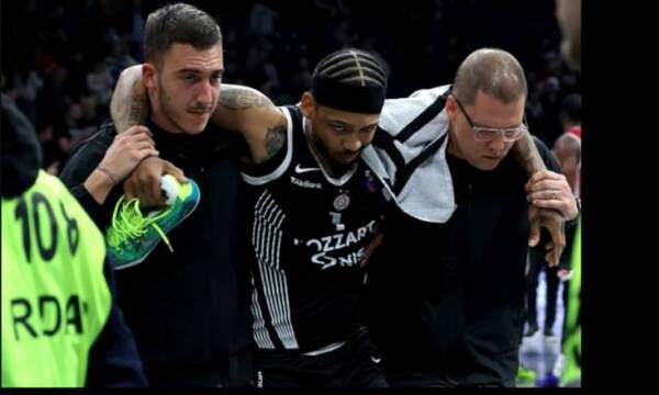 Σοκ στην Παρτιζάν: Τρεις μήνες εκτός ο Καρλίκ Τζόουνς