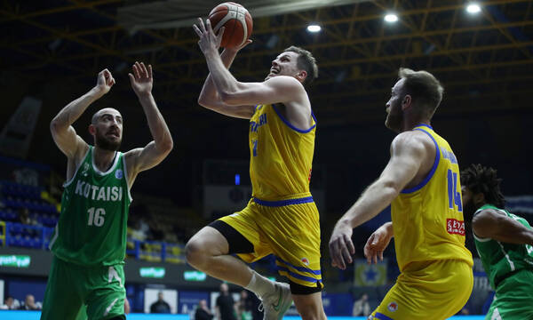 FIBA Europe Cup: Tο Περιστέρι διέλυσε την Κουτάισι για το 2 στα 2 - Video