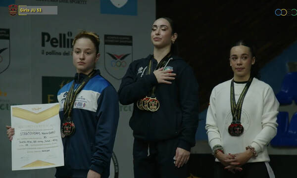 Άρση Βαρών: Δύο ασημένια κι ένα χάλκινο με ρεκόρ για την Στρατουδάκη στο Ευρωπαϊκό Πρωτάθλημα!