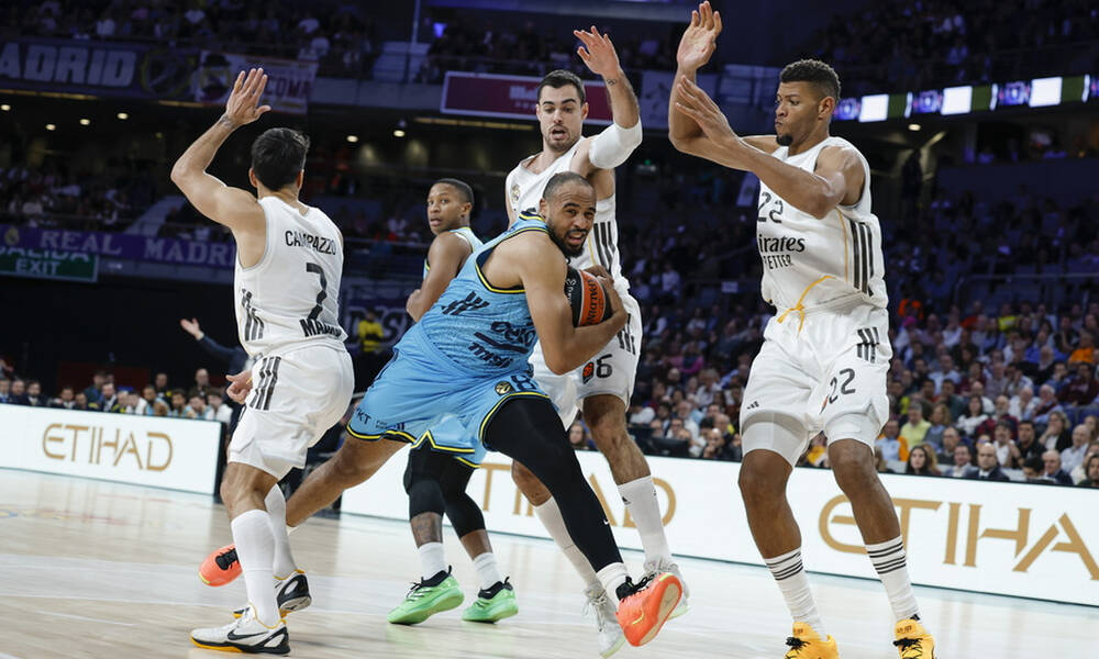 Euroleague Βαθμολογία: Σαρωτική Ρεάλ, συνέχεια στο σερί Ζαλγκίρις και Ερυθρού Αστέρα