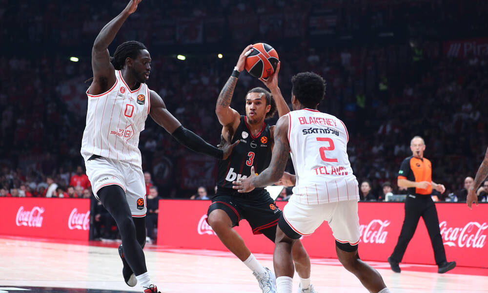 Ολυμπιακός – Χάποελ Τελ Αβίβ 62-58: «Ανάσανε» μετά από κακοποίηση του μπάσκετ