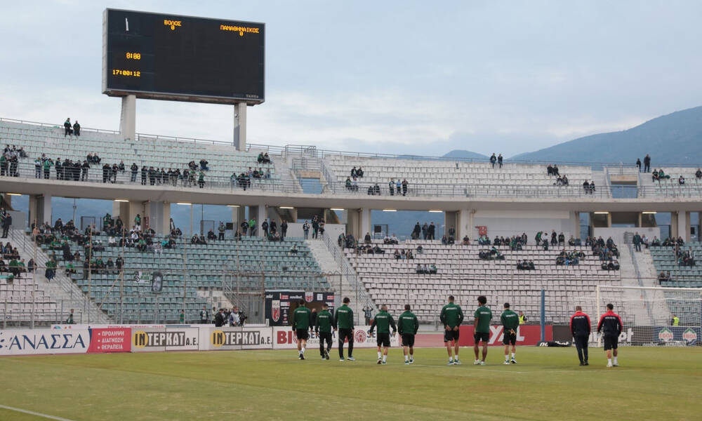 LIVE Βόλος - Παναθηναϊκός για την 9η αγωνιστική της Super League