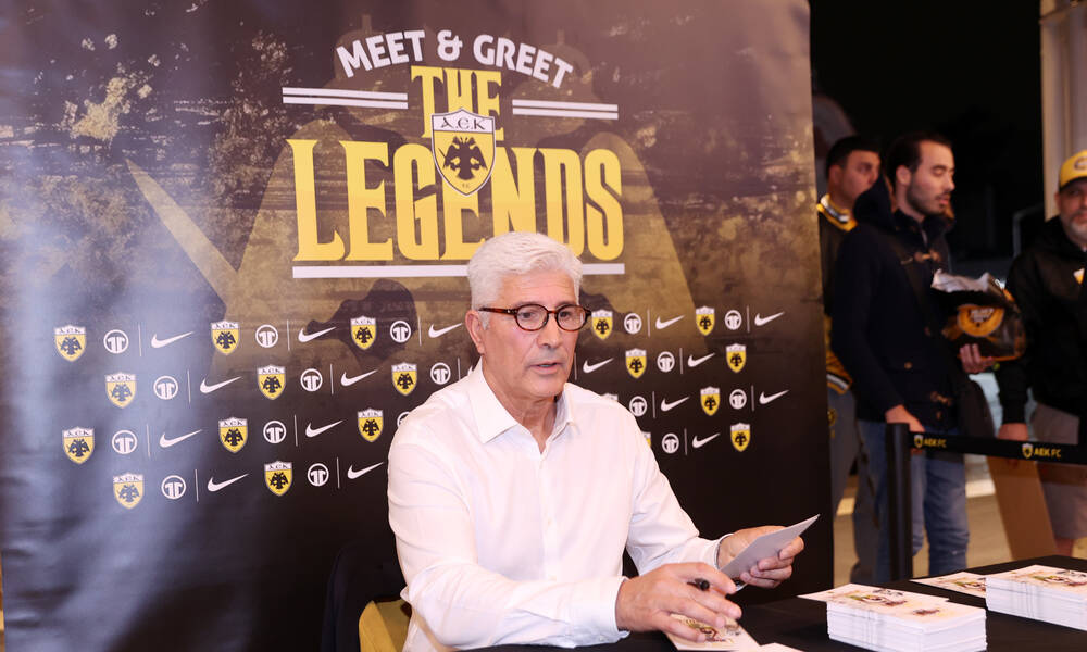 ΑΕΚ - Παναιτωλικός: Λατρεία για τον Στέλιο Μανωλά στην «OPAP Arena»