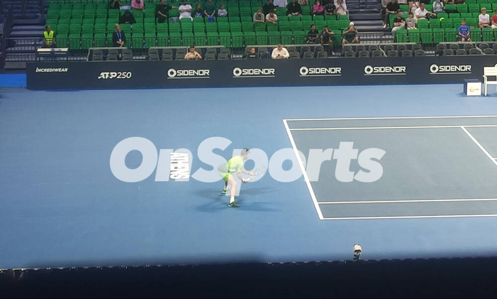Hellenic Championship ATP 250: «Ζεστή» υποδοχή σε Βαβρίνκα στο Telekom Center Athens (βίντεο)