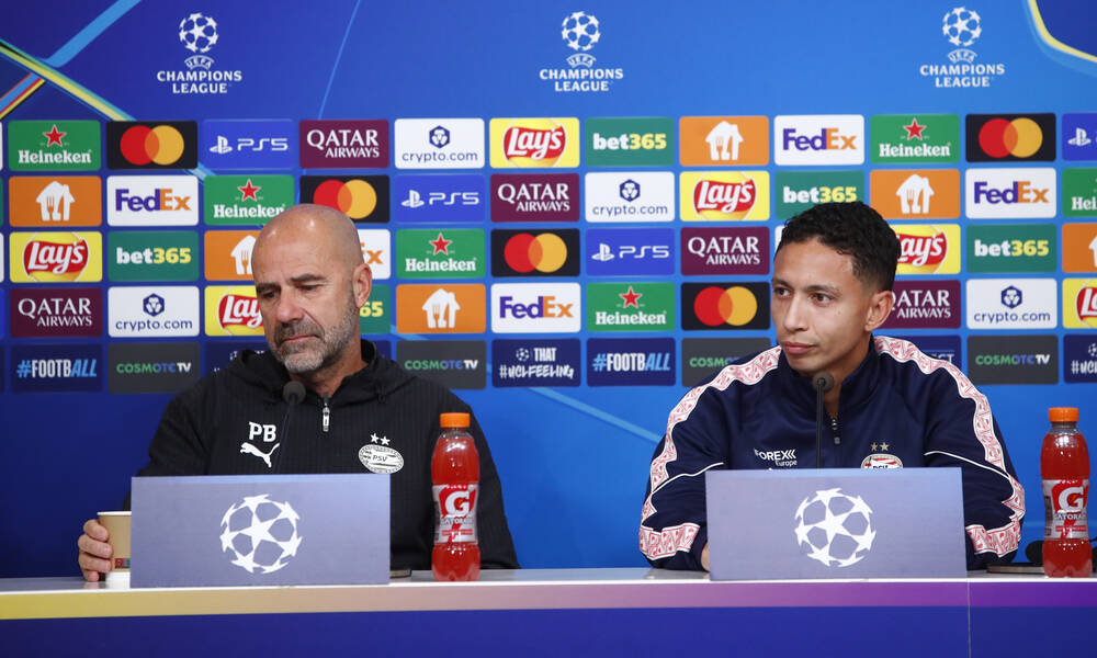 Champions League, Ολυμπιακός - Αϊντχόφεν: Επική ατάκα Μπος - «Ανοίξτε την τηλεόραση»