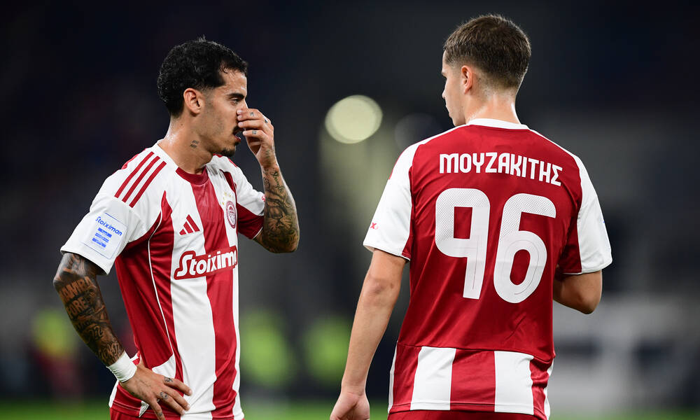 Ολυμπιακός - Αϊντχόφεν: Οι ενδεκάδες του αγώνα - Με Μουζακίτη οι «ερυθρόλευκοι»