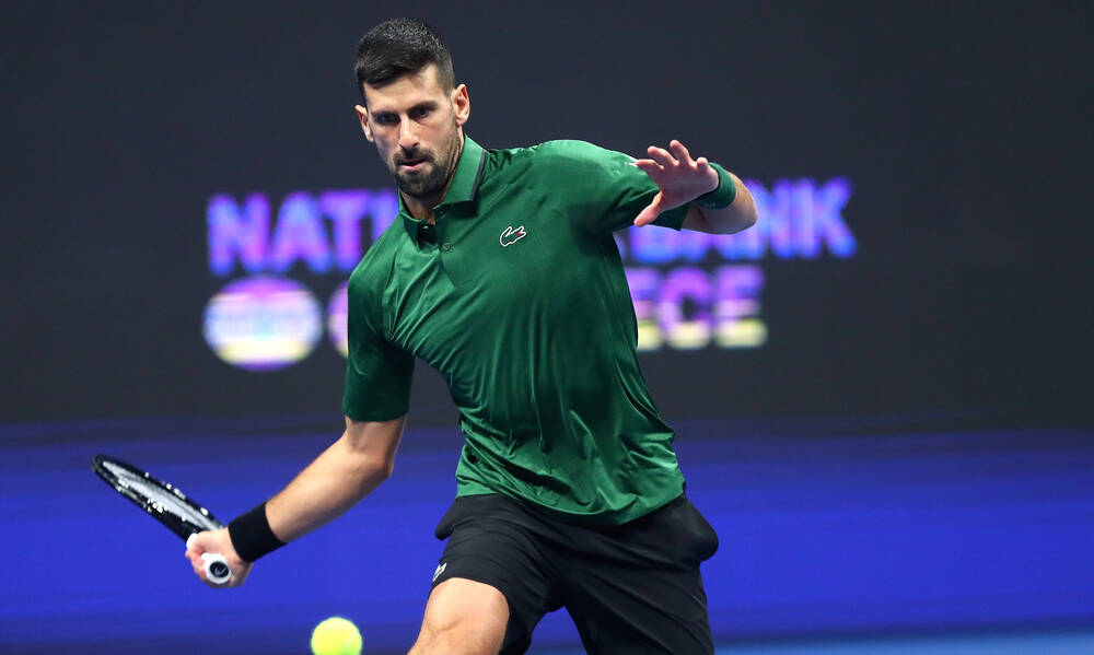 Hellenic Championship ATP250: Απόγευμα Πέμπτης (6/11) ο προημιτελικός του Νόβακ Τζόκοβιτς