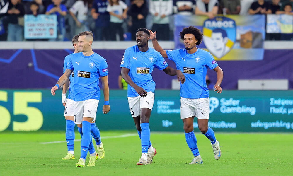 Champions League: Σπουδαία Πάφος νίκησε τη Βιγιαρεάλ 